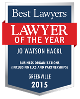 Lawyer of the Year Badge - 2015 - Business Organizations (including LLCs and Partnerships)